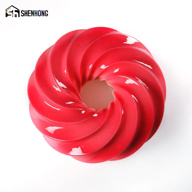 SHENHONG Amazing Spiral Cake Mold For Baking Dessert Art Mousse Silicone Decoratin Mould Silikonowe Moule Pastry Chocolate Pan
SHENHONG Amazing Spiral Cake Mold For Baking Dessert Art Mousse Silicone Decoratin Mould Silikonowe Moule Pastry Chocolate Pan