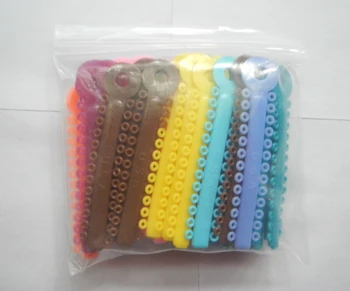 39Pcs/pack Multi-colored Dental ligature Tie Orthodontics Elastomeric Ligature Ties Braces Bands
39Pcs/pack Multi-colored Dental ligature Tie Orthodontics Elastomeric Ligature Ties Braces Bands