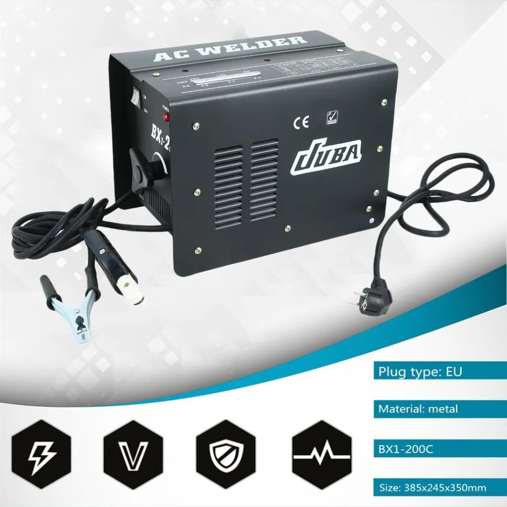 BX1-200C Digital Display 200A Welding Machine Hot Start HF Ignition Anti-Stick Arc-Force CE WIG Inverter Welding Equipment
BX1-200C Digital Display 200A Welding Machine Hot Start HF Ignition Anti-Stick Arc-Force CE WIG Inverter Welding Equipment
