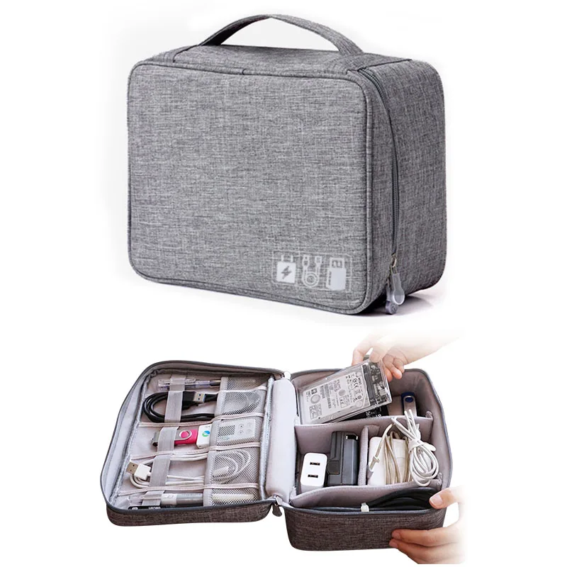 Travel Storage Bag Kit Data Cable U Disk Power Bank Electronic Accessories Digital Gadget Devices Divider Organizer Containers
Travel Storage Bag Kit Data Cable U Disk Power Bank Electronic Accessories Digital Gadget Devices Divider Organizer Containers