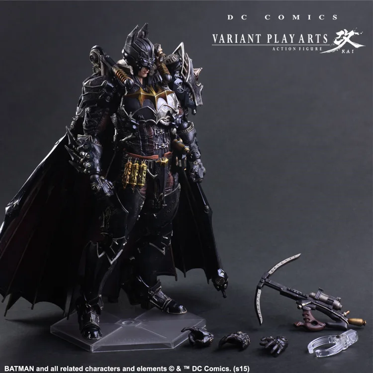 Batman Figuras de Acao Brinquedos de PVC 270mm Filme Anime Modelo Steampunk Steampunk Homem Morcego Playarts Kai
Batman Figuras de Acao Brinquedos de PVC 270mm Filme Anime Modelo Steampunk Steampunk Homem Morcego Playarts Kai