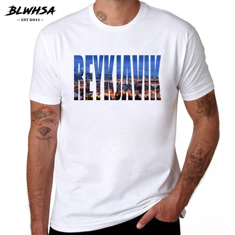 BLWHSA Reykjavik City Printing T shirt Men Casual Fashion Short Sleeve Funny T-shirts Iceland City Reykjavik Hip Hop Tops Tees
BLWHSA Reykjavik City Printing T shirt Men Casual Fashion Short Sleeve Funny T-shirts Iceland City Reykjavik Hip Hop Tops Tees