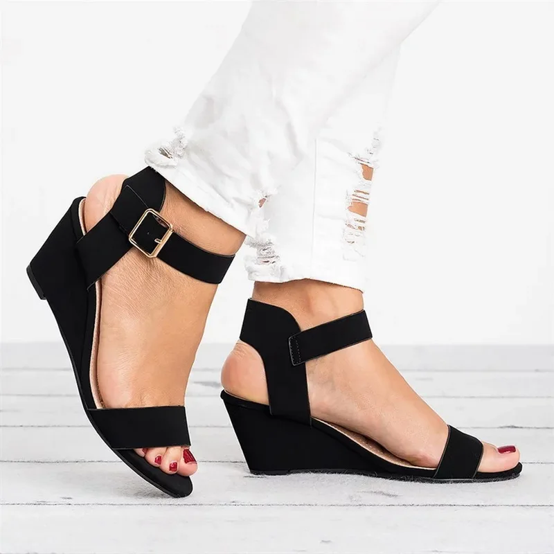 Women Sandals 2018 Wedges Summer Casual Shoes Buckle Strap Roman Gladiator Sandals Women Sandalias Mujer Platform Sandal
Women Sandals 2018 Wedges Summer Casual Shoes Buckle Strap Roman Gladiator Sandals Women Sandalias Mujer Platform Sandal