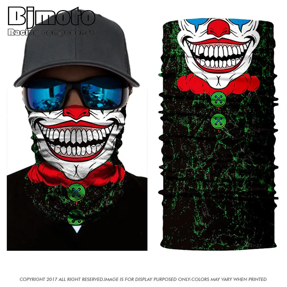 BJMOTO 2018 Clown Cycling Motorcycle Neck Tube Scarf Face Mask Headband Fishing Ski Neck Face Mask Bandana Multi Scarf Mask Cap
BJMOTO 2018 Clown Cycling Motorcycle Neck Tube Scarf Face Mask Headband Fishing Ski Neck Face Mask Bandana Multi Scarf Mask Cap