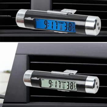 Car Air Outlet Clip Type LCD Electronic Watch Temperature Combination Car Interior Electronic Clock Watch Car Accessories
Car Air Outlet Clip Type LCD Electronic Watch Temperature Combination Car Interior Electronic Clock Watch Car Accessories