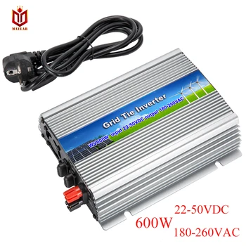 MAYLAR@ 22-50VDC 600W On Grid Pure Sine Wave Power Inverter with MPPT Function Output 220V/230V/240VAC 50Hz/60Hz For PV System
MAYLAR@ 22-50VDC 600W On Grid Pure Sine Wave Power Inverter with MPPT Function Output 220V/230V/240VAC 50Hz/60Hz For PV System