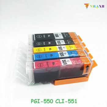vilaxh PGI-550 CLI-551 Ink Cartridges For Canon PGI550 CLI551 550 Pixma IP7250 MG5450 MG5550 MG6450 MG5650 MG6650 IX6850 MX725
vilaxh PGI-550 CLI-551 Ink Cartridges For Canon PGI550 CLI551 550 Pixma IP7250 MG5450 MG5550 MG6450 MG5650 MG6650 IX6850 MX725