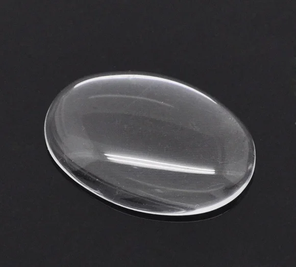 DoreenBeads Glass Dome Seals Cabochons Embellishments Findings Oval Flatback Transparent 25.0mm(1") x 18.0mm( 6/8"), 3 PCs
DoreenBeads Glass Dome Seals Cabochons Embellishments Findings Oval Flatback Transparent 25.0mm(1") x 18.0mm( 6/8"), 3 PCs