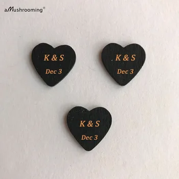100pcs Personalized Black Mini Wooden Heart Pieces Customized Rustic Wedding Engagement Bridal Shower Ornaments Party Supplies
100pcs Personalized Black Mini Wooden Heart Pieces Customized Rustic Wedding Engagement Bridal Shower Ornaments Party Supplies