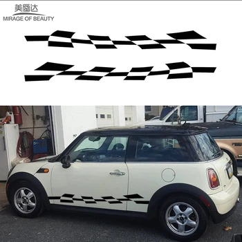 2x Dynamic Motion Checkered Flag Graphic Mods Sports Car Stickers for Mini Bodies of Racing Strip Vinyl Sticker
2x Dynamic Motion Checkered Flag Graphic Mods Sports Car Stickers for Mini Bodies of Racing Strip Vinyl Sticker