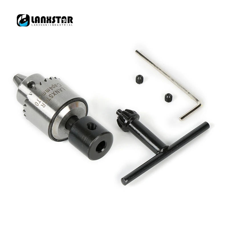Lanxstar PCB CNC DIY Drill Electric Chuck Adapter Mini 0.3-4mmJTO Set Precision Chuck For Diameter 5mm 775Motor Shaft Chuck
Lanxstar PCB CNC DIY Drill Electric Chuck Adapter Mini 0.3-4mmJTO Set Precision Chuck For Diameter 5mm 775Motor Shaft Chuck