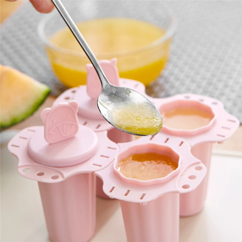 Cute Plastic Popsicle Mold Ice Cream Tray Reusable DIY Frozen Ice Cream Pop Mold Kitchen Tools Childhood 4 Colors Free Shipping
Cute Plastic Popsicle Mold Ice Cream Tray Reusable DIY Frozen Ice Cream Pop Mold Kitchen Tools Childhood 4 Colors Free Shipping