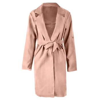 Fashion Casual Slim Long Sleeve Women Cardigan Coat Autumn and Winter Turn Down Collar Jacket Coats with Belt Outwear WS9239M
Fashion Casual Slim Long Sleeve Women Cardigan Coat Autumn and Winter Turn Down Collar Jacket Coats with Belt Outwear WS9239M