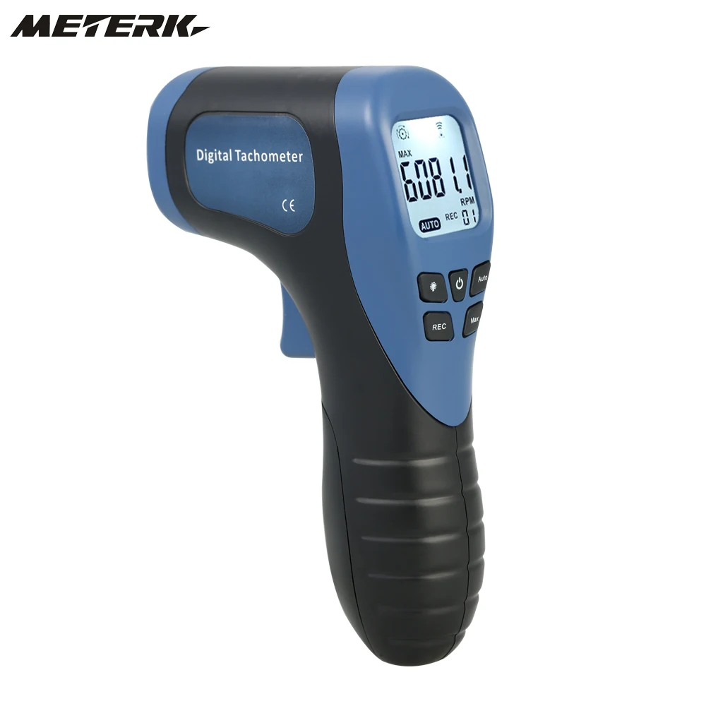 Meterk Handheld Tachometer Non Contact Digital Laser Photo Tachometer Gun RPM Tach Tester Meter Speed Gauge
Meterk Handheld Tachometer Non Contact Digital Laser Photo Tachometer Gun RPM Tach Tester Meter Speed Gauge