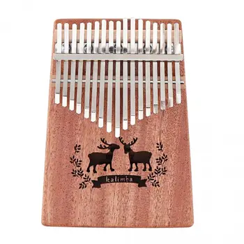 17 Key Kalimba High Quality Elk Sound Hole Single Board Mahogany Thumb Piano Mbira Natural Mini Keyboard Instruments
17 Key Kalimba High Quality Elk Sound Hole Single Board Mahogany Thumb Piano Mbira Natural Mini Keyboard Instruments