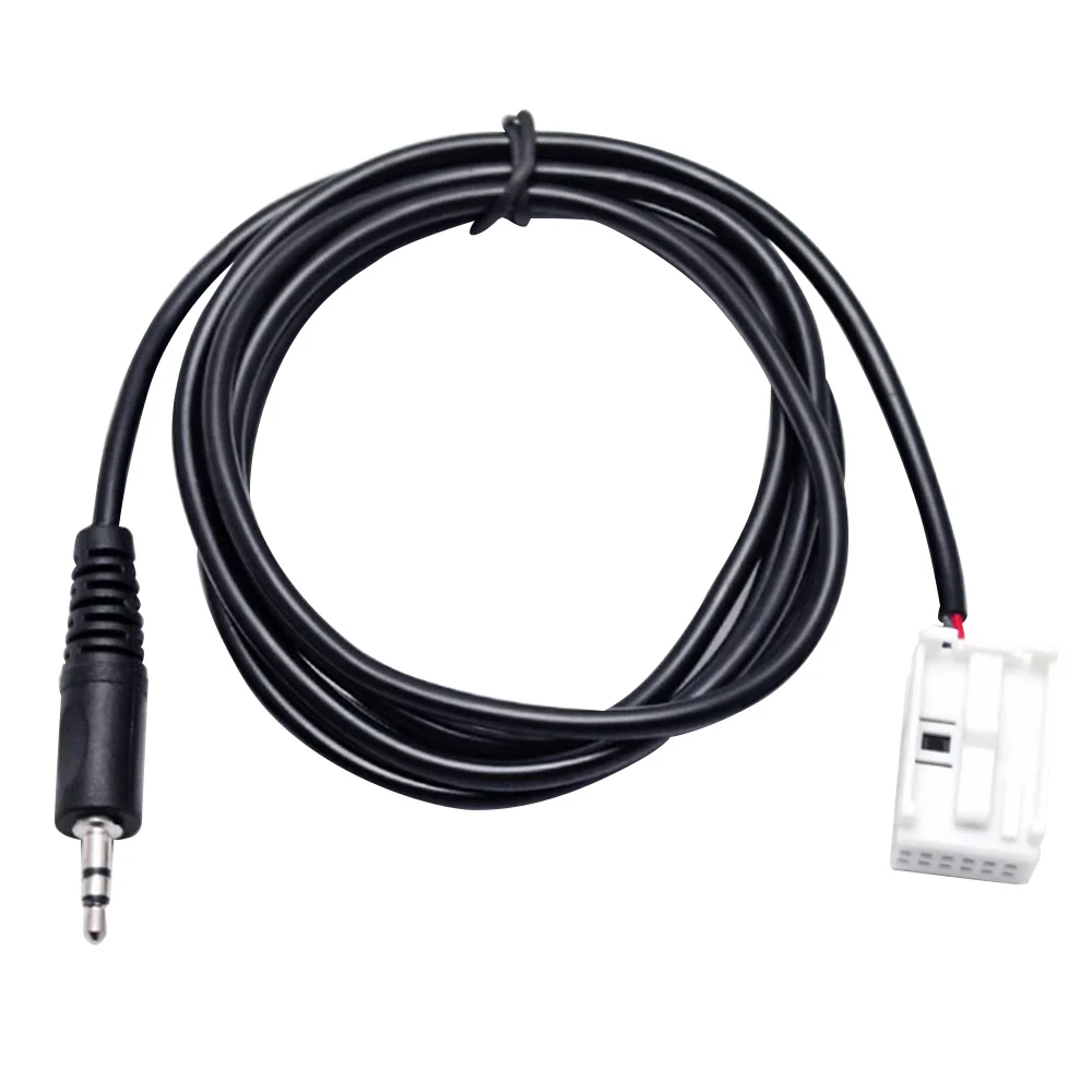 3.5mm Connector Audio Cable Adapter For Peugeot 307 308 Peugeot audio line