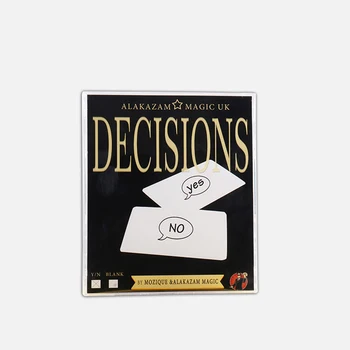 Free shipping New Arrivals Mentalism magic Trick,Decisions yes or no illusions, card magic props
Free shipping New Arrivals Mentalism magic Trick,Decisions yes or no illusions, card magic props