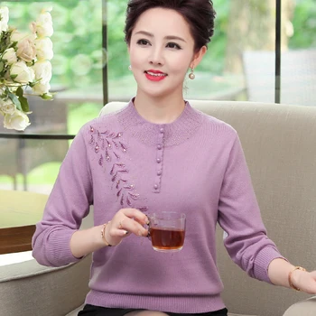 2020 new mothers wear middle-aged autumn clothes, long sleeved wool sweaters, elderly women, 40 years old 50
2020 new mothers wear middle-aged autumn clothes, long sleeved wool sweaters, elderly women, 40 years old 50