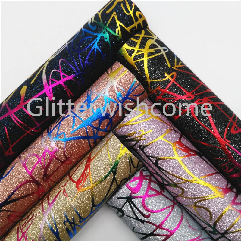 Glitterwishcome 21X29CM A4 Size Synthetic Leather, Printed Glitter Leather, Faux PU Leather fabric Vinyl for Bows, GM429A
Glitterwishcome 21X29CM A4 Size Synthetic Leather, Printed Glitter Leather, Faux PU Leather fabric Vinyl for Bows, GM429A
