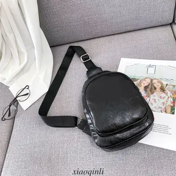 New Women Men Chest Bag Simple Leather Handbags Solid Shoulder Bag Fashion Unisex Travel Crossbody Bags Small Messenger Bags
New Women Men Chest Bag Simple Leather Handbags Solid Shoulder Bag Fashion Unisex Travel Crossbody Bags Small Messenger Bags