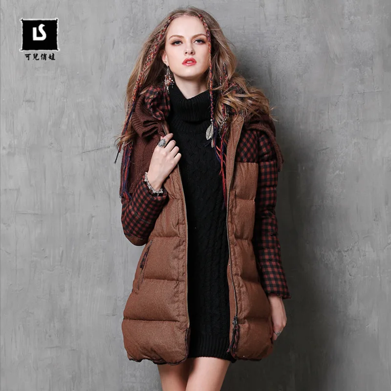 Coat Polyester Down Coat Winter Women Clothes 2018 Wide-waisted Zipper White Duck Down Coffee MX028
Coat Polyester Down Coat Winter Women Clothes 2018 Wide-waisted Zipper White Duck Down Coffee MX028