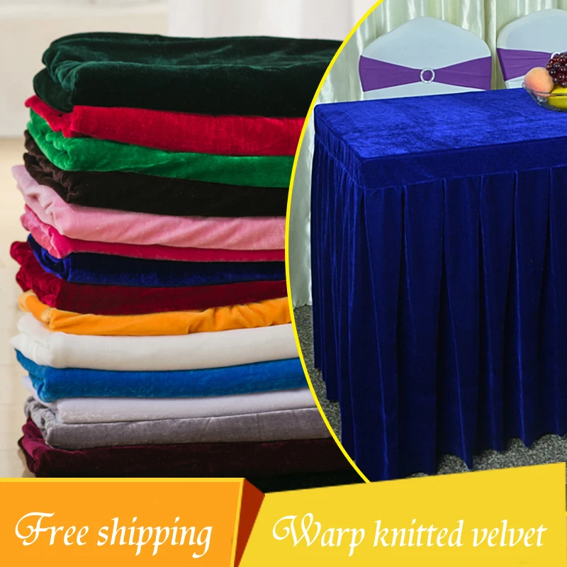 1.6-1.7(width)*1m elastic warp knitted velvet fabric velour textile for cloth cushion baby blanket table dress party decoration
1.6-1.7(width)*1m elastic warp knitted velvet fabric velour textile for cloth cushion baby blanket table dress party decoration