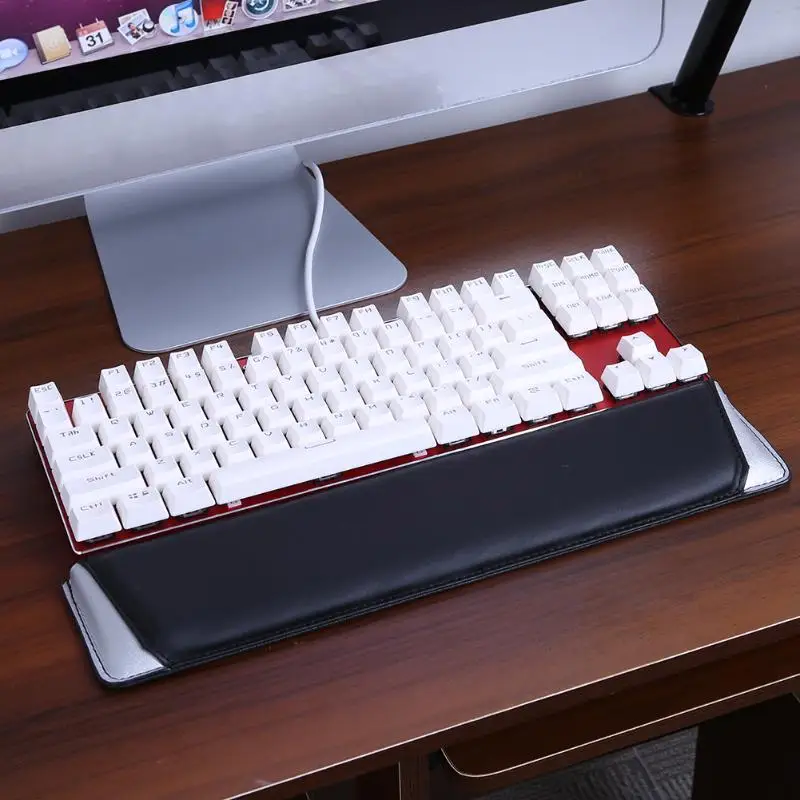 ALLOYSEED Keyboards Accessories Slope Leather Wrist Rest Pad Wrist Support Cushion for Keyboard
ALLOYSEED Keyboards Accessories Slope Leather Wrist Rest Pad Wrist Support Cushion for Keyboard