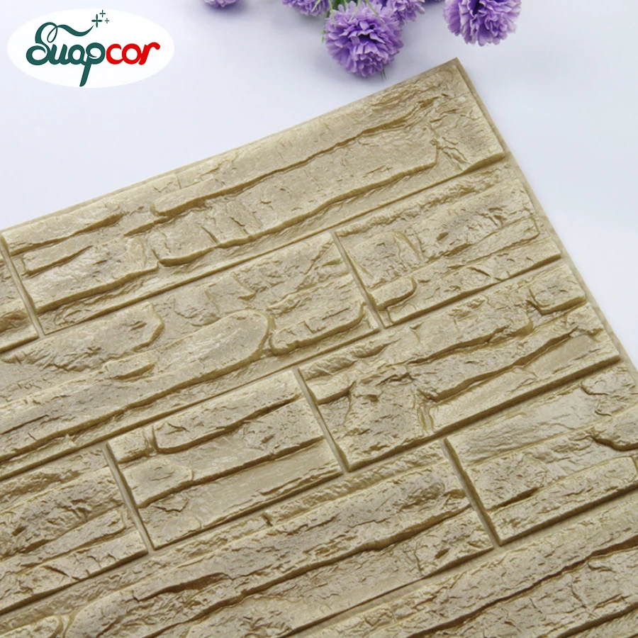 New 3D Wall Panels Kids Room 3D Stone Pattern Wallpaper For Living Room Bedroom Home Decor Waterproof Self Adhesive Wall Papers
New 3D Wall Panels Kids Room 3D Stone Pattern Wallpaper For Living Room Bedroom Home Decor Waterproof Self Adhesive Wall Papers