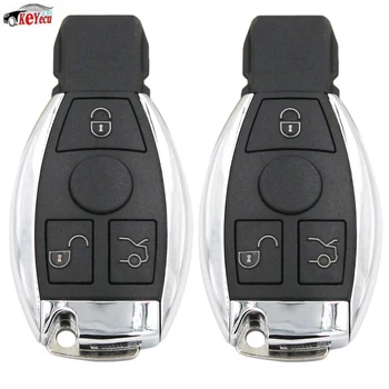 KEYECU 2 Pcs 3 Buttons Xhorse VVDI BE Key Pro Improved Version Keyless Entry Remote Car Key fob 315MHz /433MHz for Mercedes-Benz
KEYECU 2 Pcs 3 Buttons Xhorse VVDI BE Key Pro Improved Version Keyless Entry Remote Car Key fob 315MHz /433MHz for Mercedes-Benz