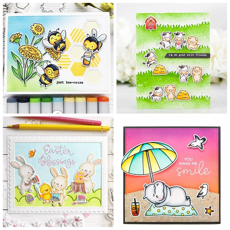 4*8inches Happy Animals Clear Stamps for DIY Scrapbooking Crafts Making Decor Transparent Stempels New 2019 Silicone Stamp Seal
4*8inches Happy Animals Clear Stamps for DIY Scrapbooking Crafts Making Decor Transparent Stempels New 2019 Silicone Stamp Seal