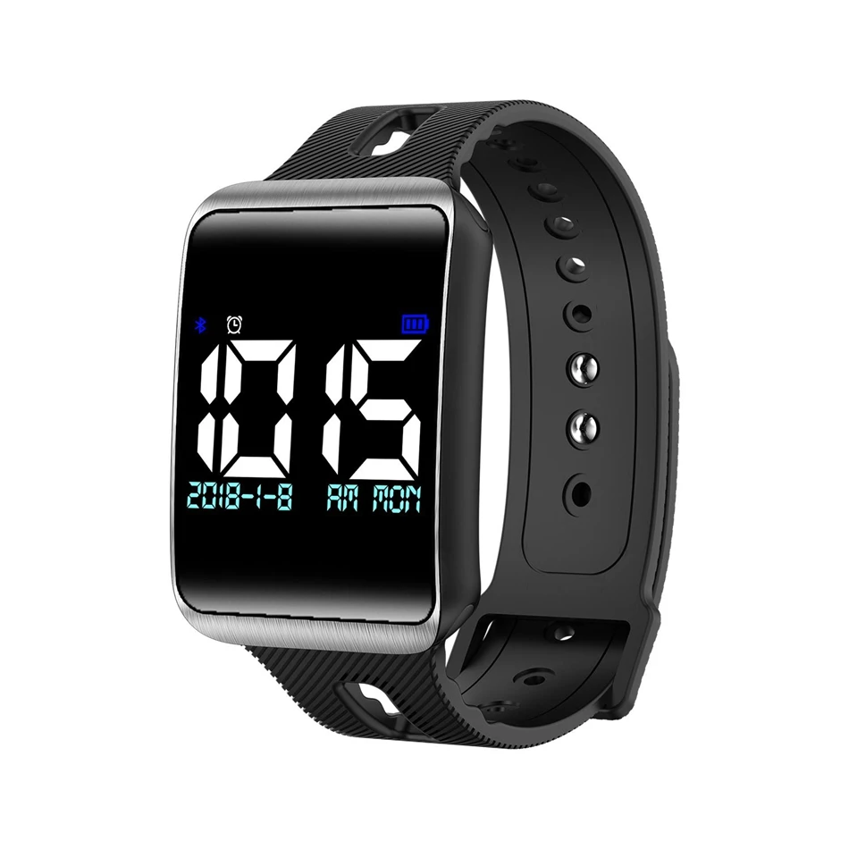 2018 Smartwatch OLED Color Screen IP67 Waterproof Smart Watch Heart Rate Blood Pressure Monitor Fitness Sports Bracelet Fashion |