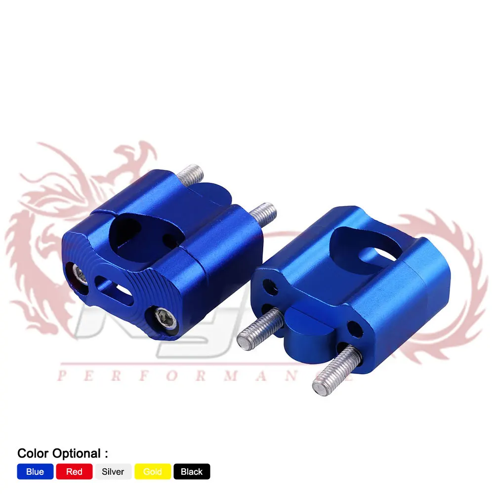 Motorcycle 1/8" Handlebar Mount Clamp Fat Bar Riser Clamps 28mm CNC Aluminum Adjustable For KTM EXC YZF CRF Dirt Pit Bike
Motorcycle 1/8" Handlebar Mount Clamp Fat Bar Riser Clamps 28mm CNC Aluminum Adjustable For KTM EXC YZF CRF Dirt Pit Bike
