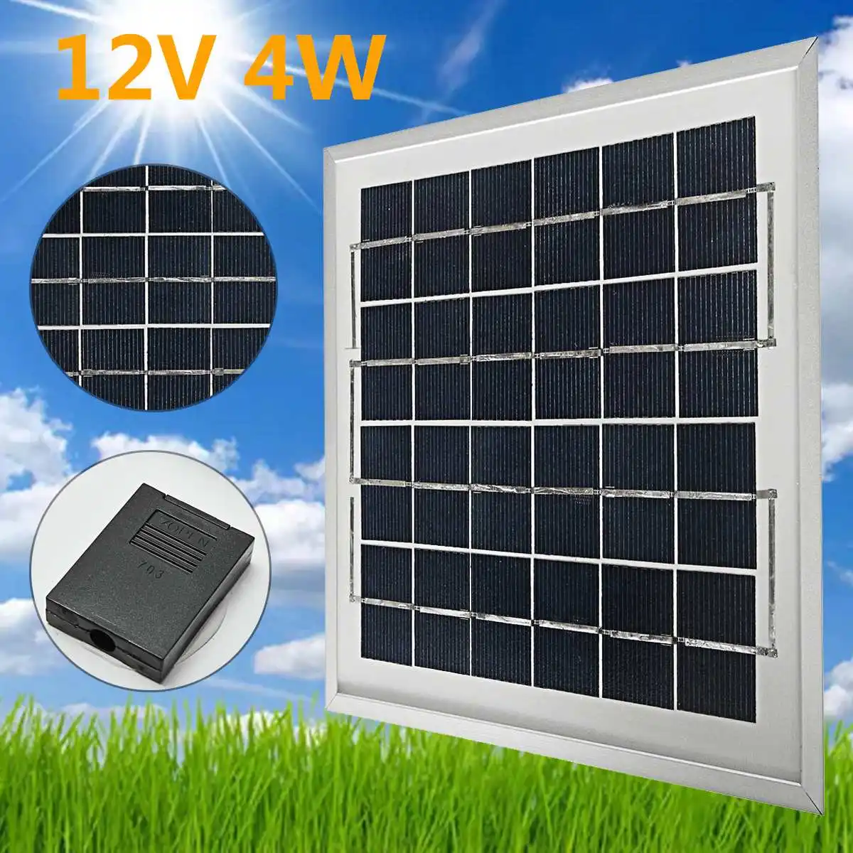 KINCO 12V 5W Polycrystalline Solar Panels High Conversion Efficiency Solar Power Panel For All Small Power Application
KINCO 12V 5W Polycrystalline Solar Panels High Conversion Efficiency Solar Power Panel For All Small Power Application