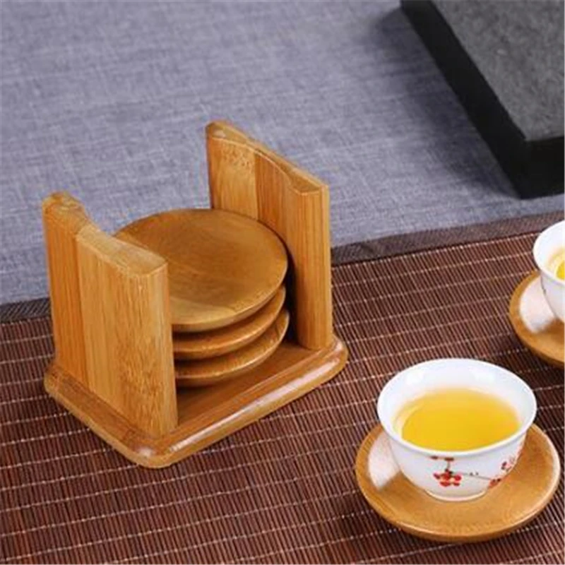Non-slip Heat-resistant Drinking Cup Mat placemat Bamboo Coaster And Holder Set Home Office Meeting Room Classic Tea Set
Non-slip Heat-resistant Drinking Cup Mat placemat Bamboo Coaster And Holder Set Home Office Meeting Room Classic Tea Set