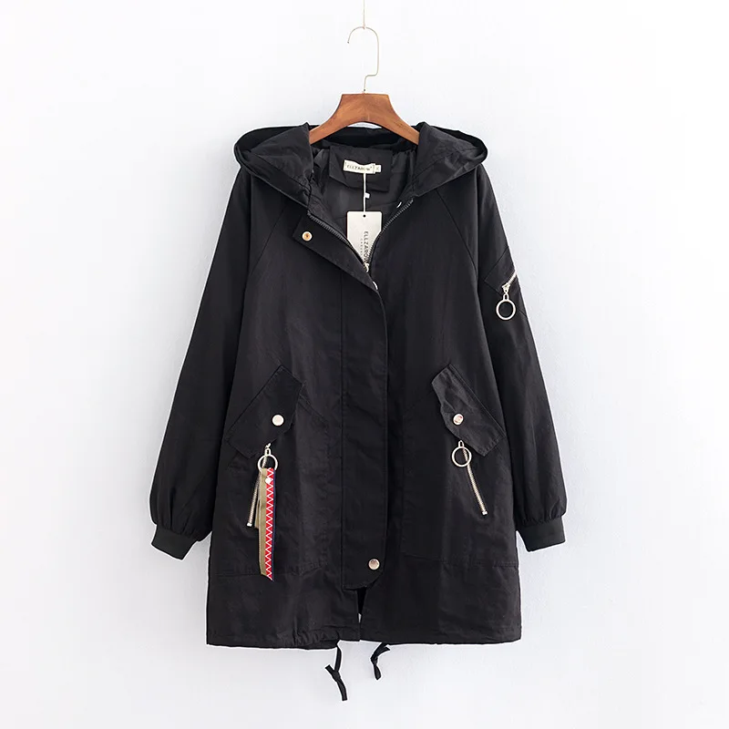 Autumn Winter New Large Size Jacket Women's Coat Plus Fertilizer Increase Long Section Solid Color Hooded Casual Cotton Jackets
Autumn Winter New Large Size Jacket Women's Coat Plus Fertilizer Increase Long Section Solid Color Hooded Casual Cotton Jackets