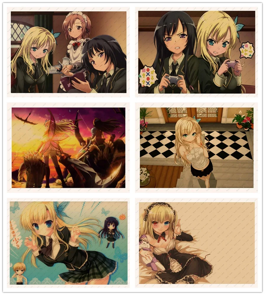 Boku wa Tomodachi ga Sukunai Mikazuki Yozora Kashiwazaki Sena Wall sticker Kraft Poster Japanese Anime Poster Retro Poster
Boku wa Tomodachi ga Sukunai Mikazuki Yozora Kashiwazaki Sena Wall sticker Kraft Poster Japanese Anime Poster Retro Poster