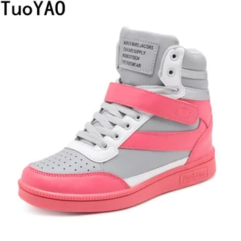 2019 Women Casual Shoes Espadrilles Platform Hidden Increasing Sneakers PU Leather Shoes Woman Breathable High Top White Shoes
2019 Women Casual Shoes Espadrilles Platform Hidden Increasing Sneakers PU Leather Shoes Woman Breathable High Top White Shoes