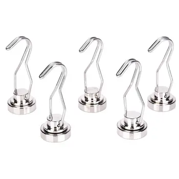 Magnetic Hooks,44 Pounds Rotatable Swing Swivel Heavy Duty Neodymium Magnet Hook perfect For Cruise,Indoor/Outdoor Hanging(Sil
Magnetic Hooks,44 Pounds Rotatable Swing Swivel Heavy Duty Neodymium Magnet Hook perfect For Cruise,Indoor/Outdoor Hanging(Sil