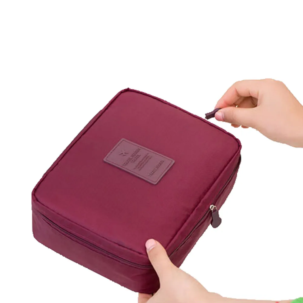 Hot Sale New women travel cosmetic bag nylon multifunction makeup bags Travel Toiletry Case Bag Wash Organizer Storage Pouch Handbag
Hot Sale New women travel cosmetic bag nylon multifunction makeup bags Travel Toiletry Case Bag Wash Organizer Storage Pouch Handbag