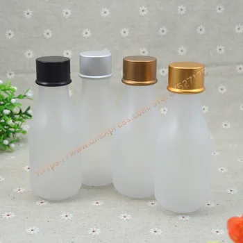 100ml clear frosted pear shaped PET bottle with many colors aluminum lid.essential oil/liquid/moisturizer/facial water container
100ml clear frosted pear shaped PET bottle with many colors aluminum lid.essential oil/liquid/moisturizer/facial water container