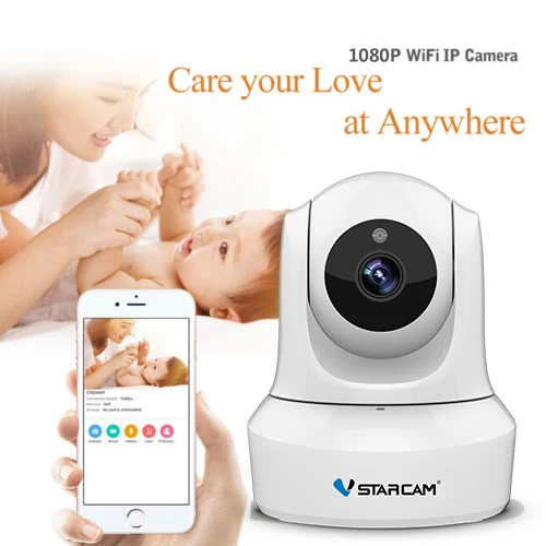 VStarcam Indoor 960P WiFi Video Surveillance Monitoring Security Wireless IP Camera with Two Way Audio IR Night Vision Pan Tilt
VStarcam Indoor 960P WiFi Video Surveillance Monitoring Security Wireless IP Camera with Two Way Audio IR Night Vision Pan Tilt