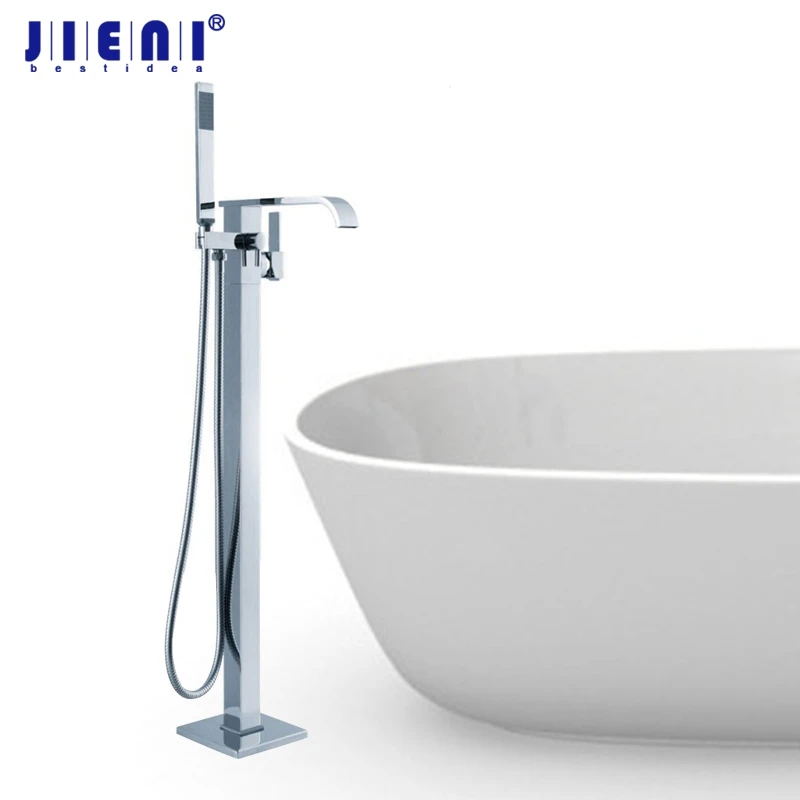Soild Brass Single Handle Bathtub Shower Set Floor Mounted Nickel Brushed Bathroom Wash Basin Sink Vessel Brass Tap Mixer
Soild Brass Single Handle Bathtub Shower Set Floor Mounted Nickel Brushed Bathroom Wash Basin Sink Vessel Brass Tap Mixer