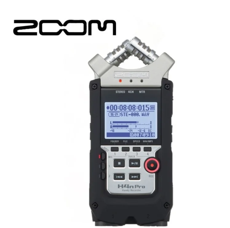 Hot ZOOM H4N PRO Handheld Handy Audio Recorder Four-Track Portable Recording pen H4npro
Hot ZOOM H4N PRO Handheld Handy Audio Recorder Four-Track Portable Recording pen H4npro