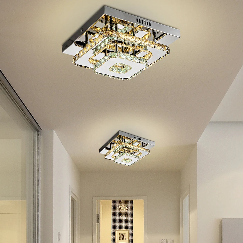 Modern Crystal LED Ceiling lights Fixture For Indoor Lamp lamparas de techo Surface Mounting Ceiling Lamp For Bedroom
Modern Crystal LED Ceiling lights Fixture For Indoor Lamp lamparas de techo Surface Mounting Ceiling Lamp For Bedroom