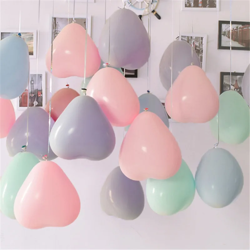 3PCS 10 Inch Candy Macaron Latex Heart Balloons Heart Helium Balloons For Wedding Birthday Party Decoration
3PCS 10 Inch Candy Macaron Latex Heart Balloons Heart Helium Balloons For Wedding Birthday Party Decoration
