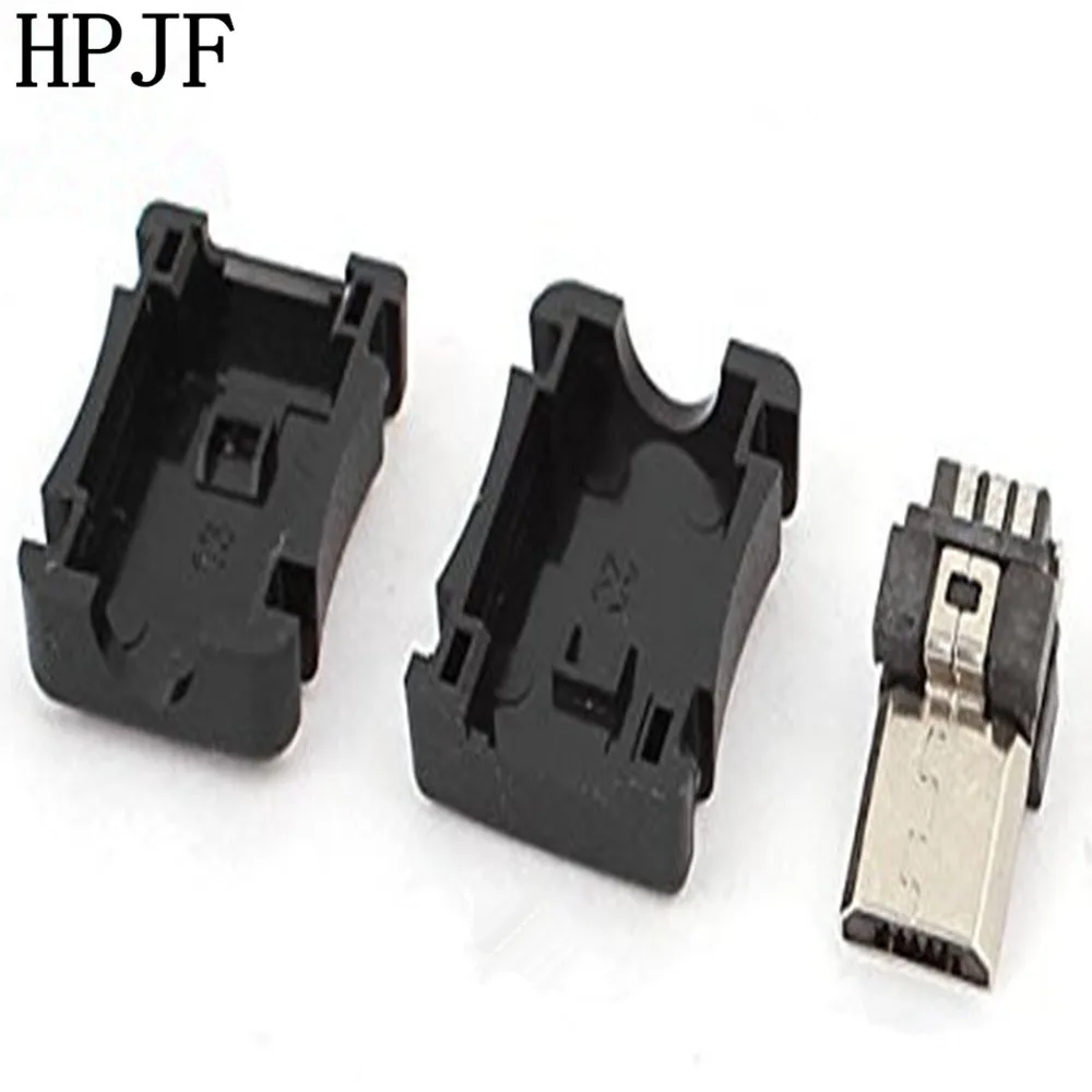 10pcs/lot Micro USB 5pin Male Plug Connector with Plastic Cover Welding Type for Tail Charging Mobile Phone Data
10pcs/lot Micro USB 5pin Male Plug Connector with Plastic Cover Welding Type for Tail Charging Mobile Phone Data