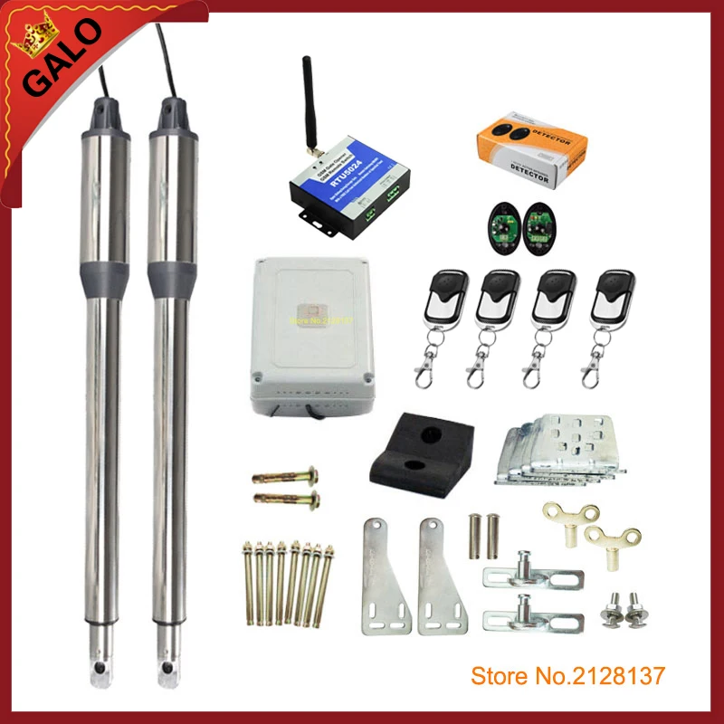 Stainless Automatic Gate Opener for Gates up to16 Feet Long and 650 Pounds for Dual Swing Gate GALO PKM-101
Stainless Automatic Gate Opener for Gates up to16 Feet Long and 650 Pounds for Dual Swing Gate GALO PKM-101