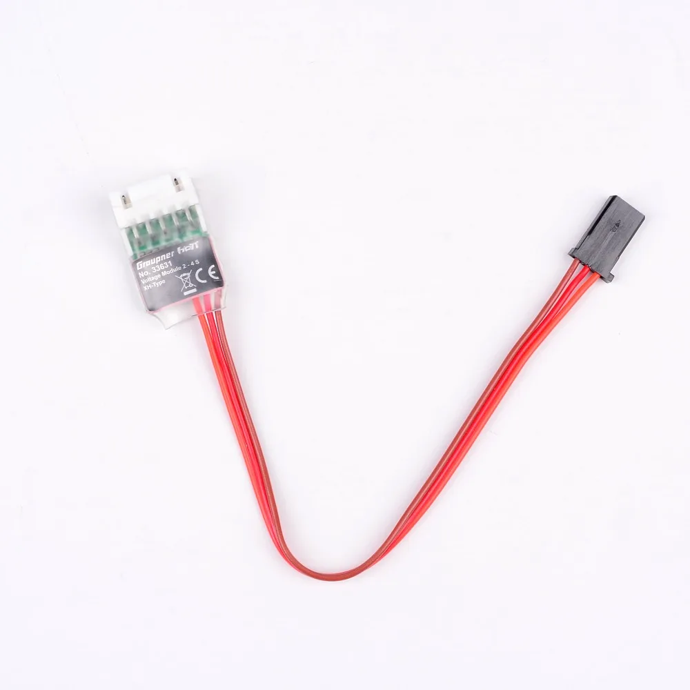 Graupner HoTT Telemetry Monitoring Voltage Module 2-4S XH Voltage Sensor for XH Balancing Connector Quadcopter Free Shipping
Graupner HoTT Telemetry Monitoring Voltage Module 2-4S XH Voltage Sensor for XH Balancing Connector Quadcopter Free Shipping