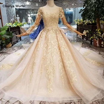 HTL125 muslim wedding dresses 2020 o-neck long tulle sleeve beaded shiny lace cheap wedding gown fashion New material mariage
HTL125 muslim wedding dresses 2020 o-neck long tulle sleeve beaded shiny lace cheap wedding gown fashion New material mariage