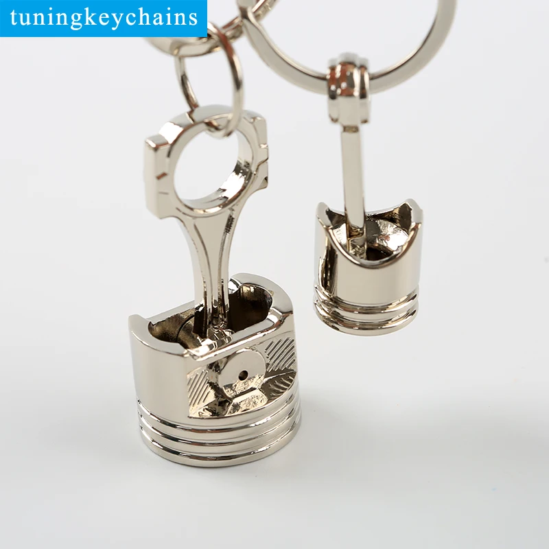 Lot 10PCS HOT Chrome Engine Silvery Piston Key Ring Chain Keychain Keyring Keyfob Keyfinder Wholesale Price (Free Custom LOGO) 
Lot 10PCS HOT Chrome Engine Silvery Piston Key Ring Chain Keychain Keyring Keyfob Keyfinder Wholesale Price (Free Custom LOGO)